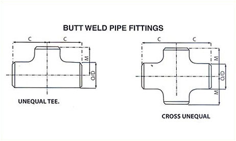 Equal & Unequal Tee & Cross Tee Suppliers in Mumbai